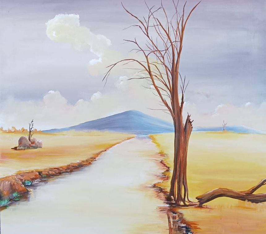 River to the Mountain - Print
