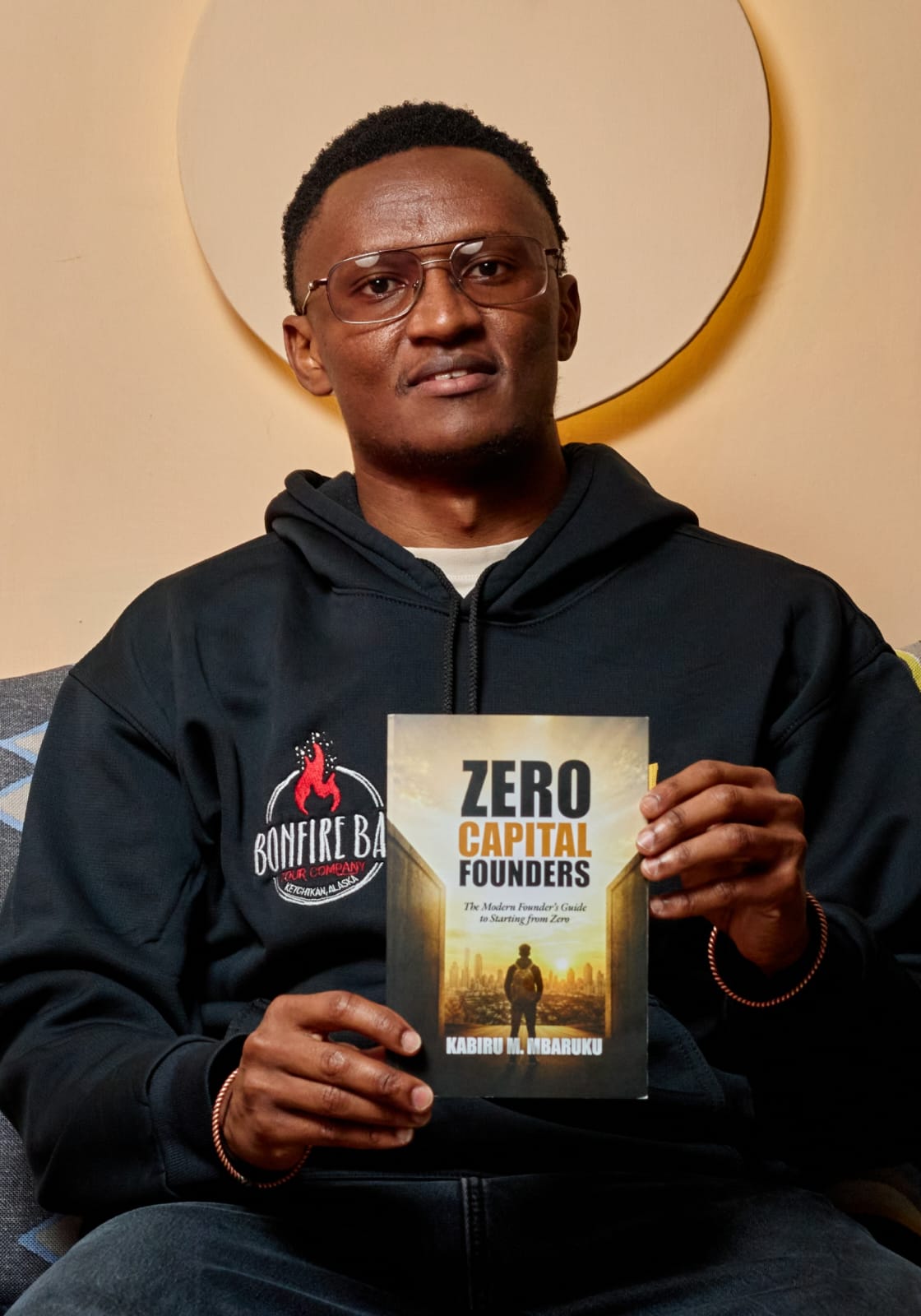 Founder holding Zero Capital Founders